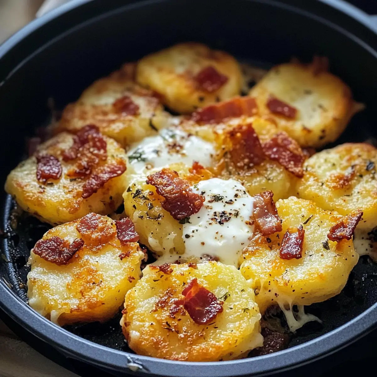 Knödeltaler aus der Heißluftfritteuse